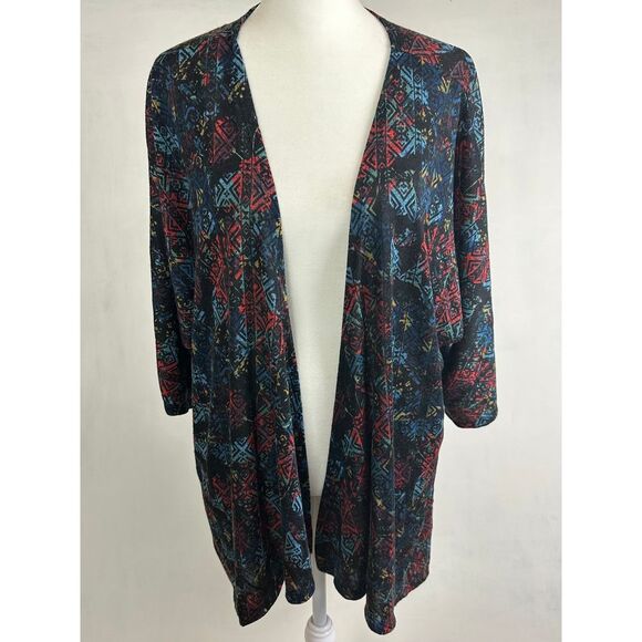 Lularoe Multicolor Kamino Top‎ Women's Small - Picture 1 of 10